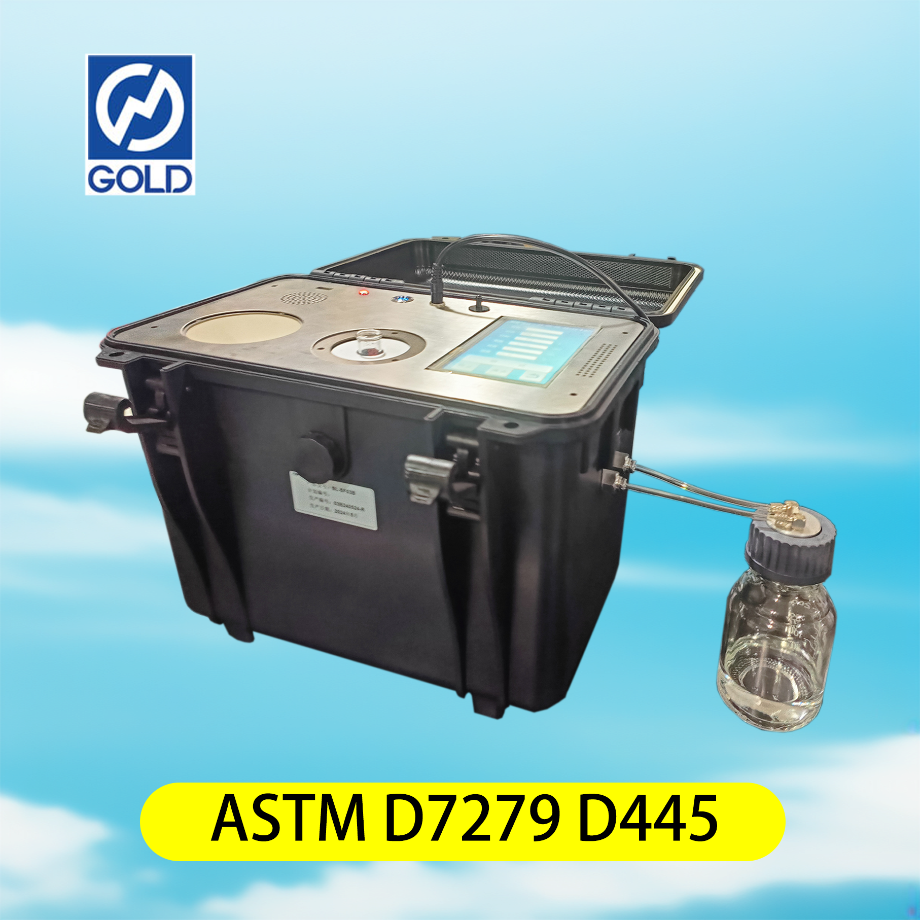 Портативный тестер быстрого кинематической вязкости ASTM D7279 D445