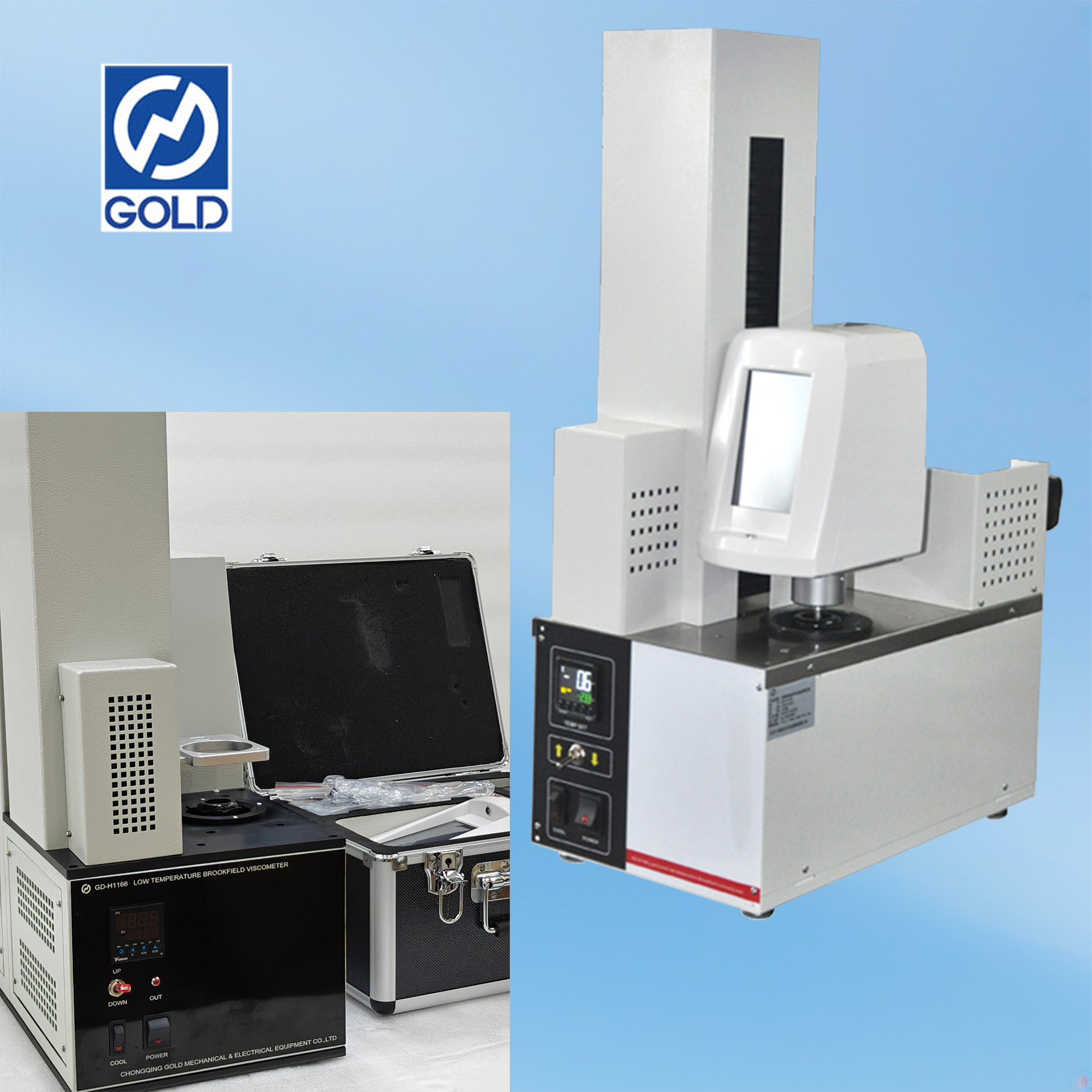 Низкотемпературный вискозиметр Брукфилда для смазочного масла ASTM D2983