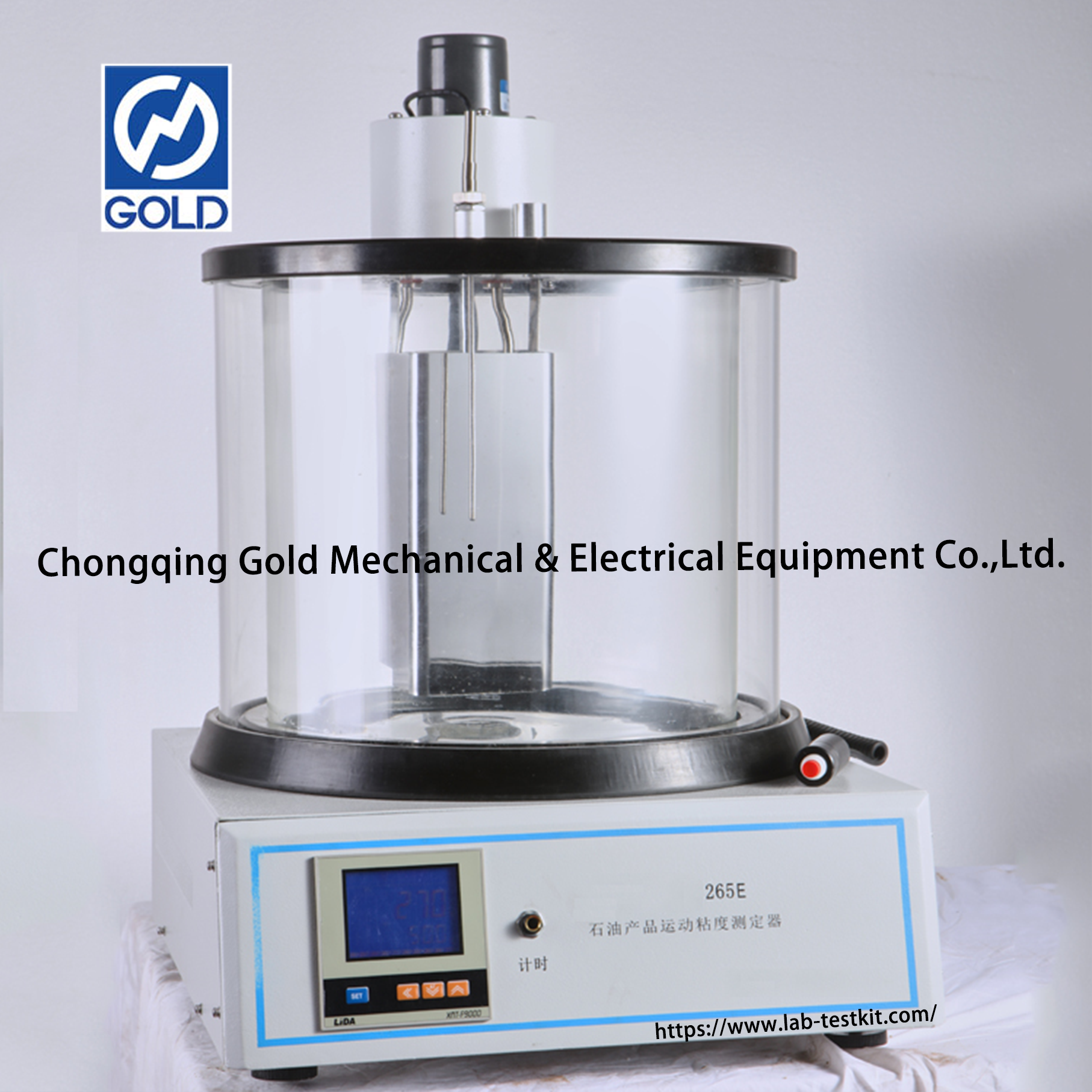 Измеритель кинематической вязкости асфальта капиллярным методом