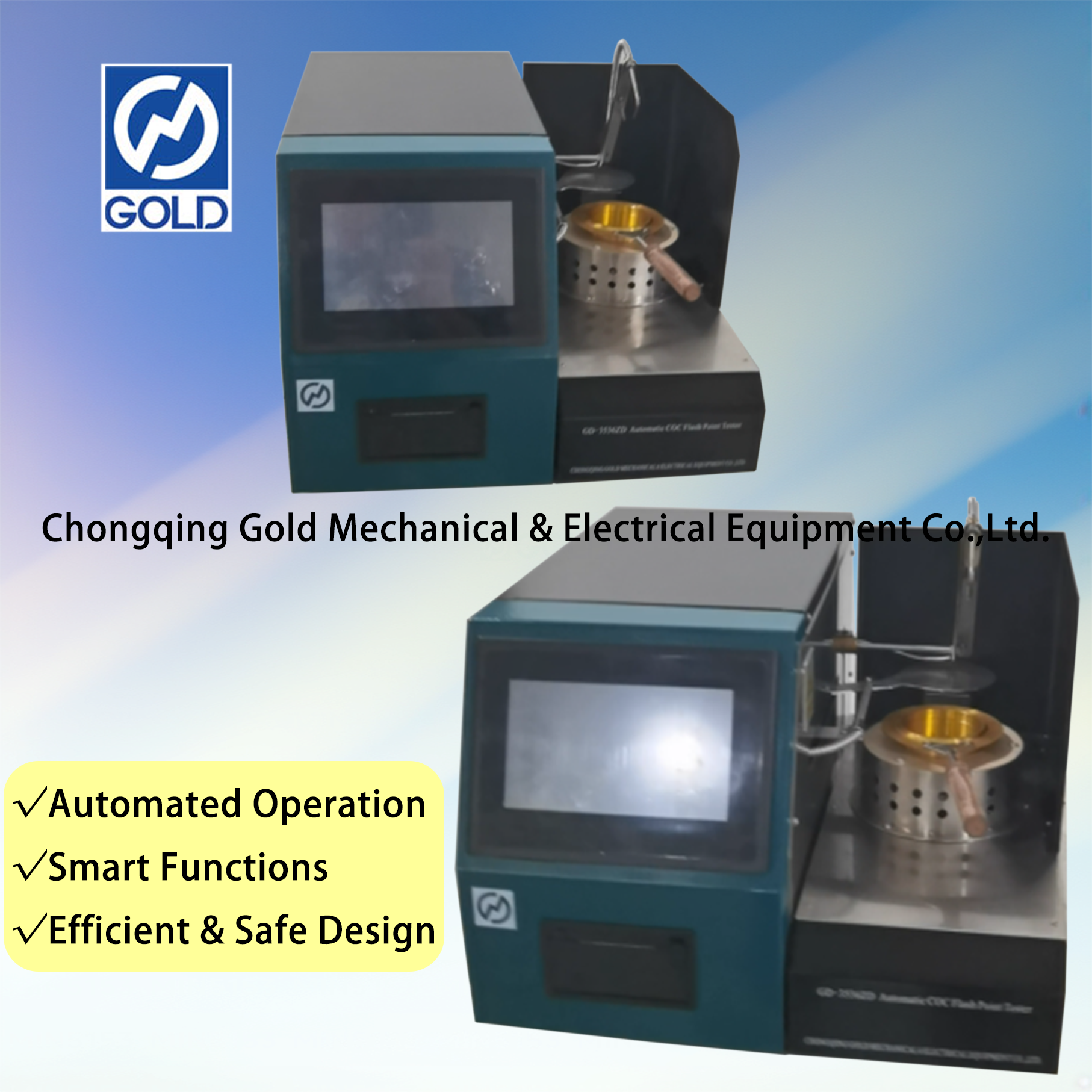 Автоматический тестер Flash Point ASTM D92