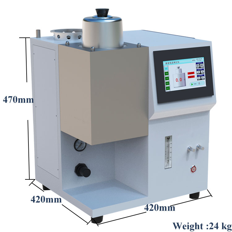 ASTM D4530 (MCRT) испытательный аппарат углеродного остатка с помощью Micro Method с конкурентной ценой