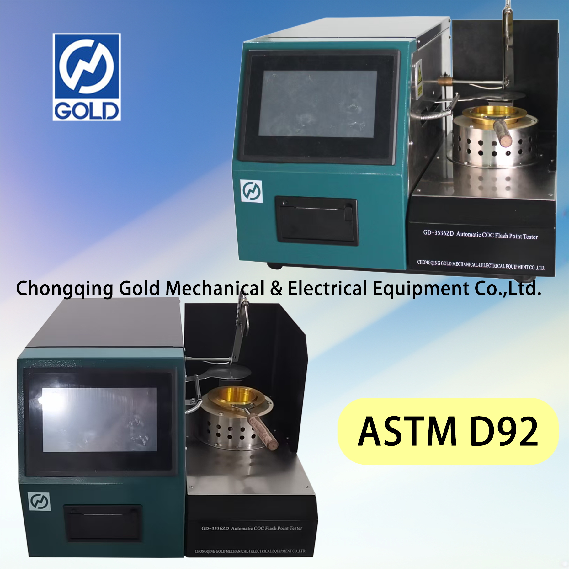 Автоматический тестер Flash Point ASTM D92