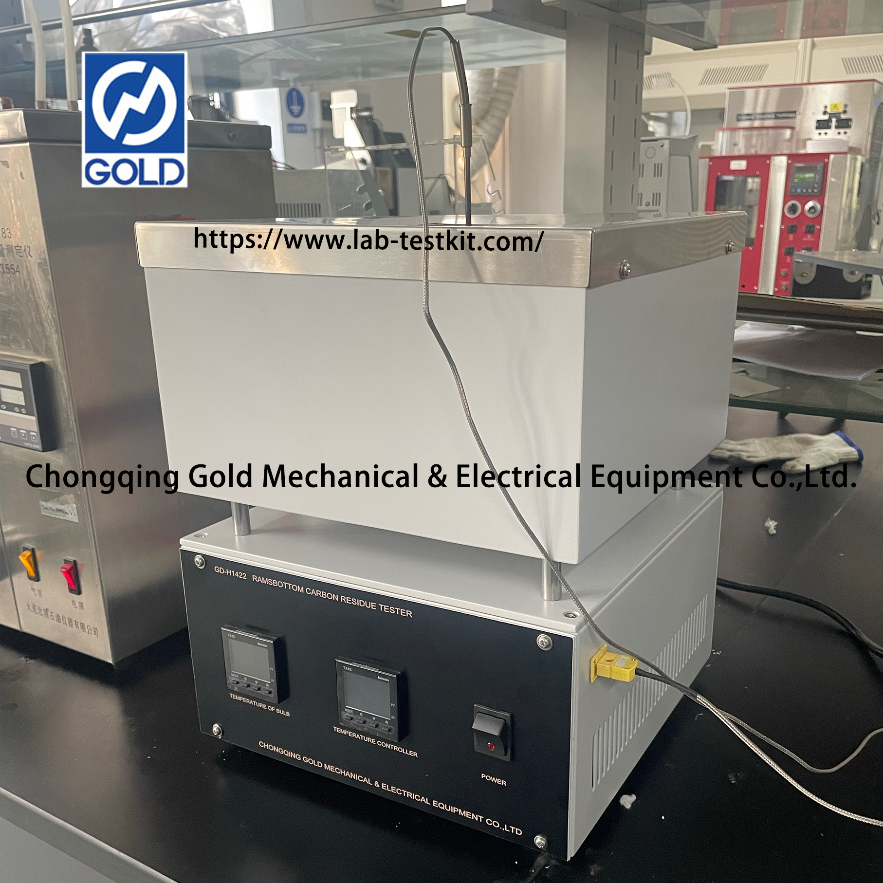 ASTM D524 RAMSBOTTOM Углеродный остаток тестер